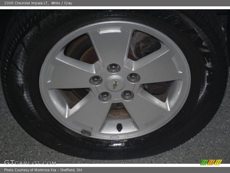 White / Gray 2006 Chevrolet Impala LT