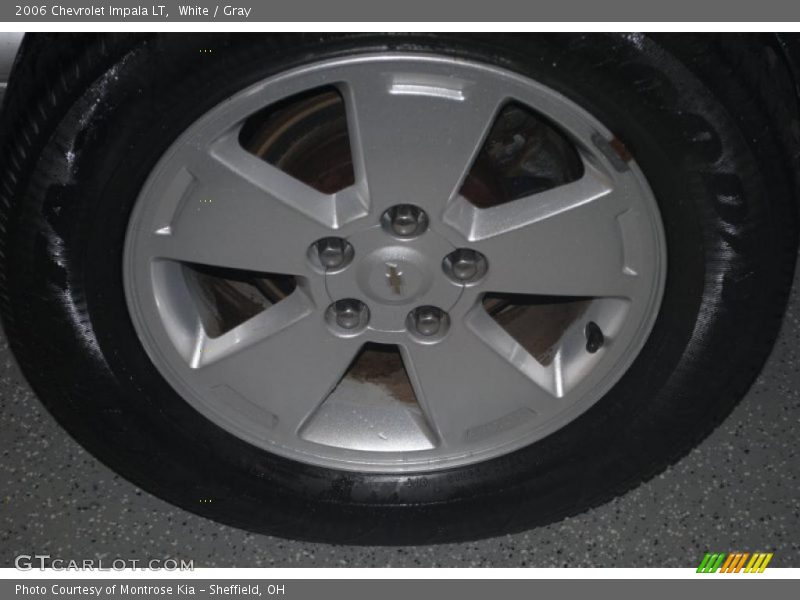 White / Gray 2006 Chevrolet Impala LT