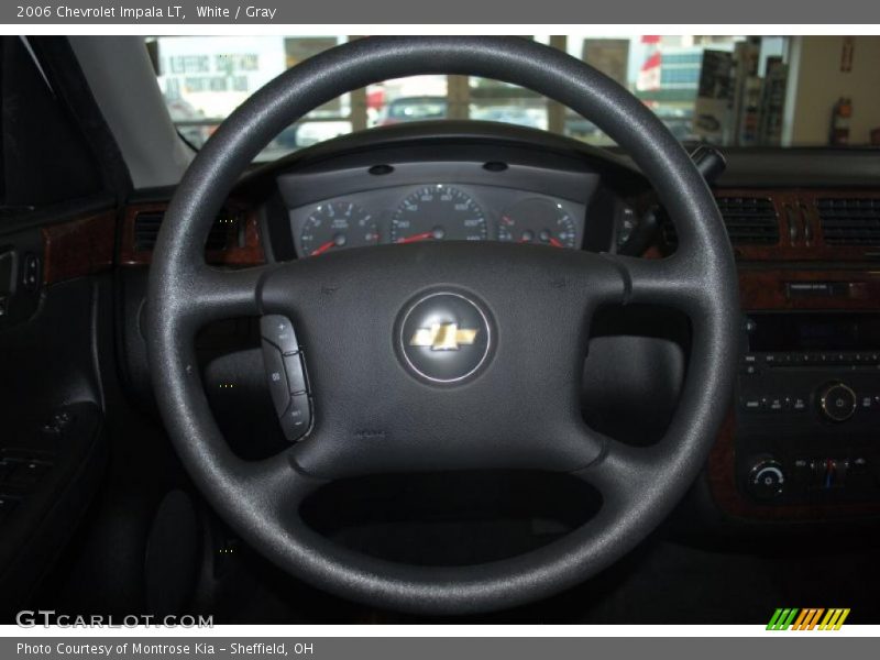 White / Gray 2006 Chevrolet Impala LT