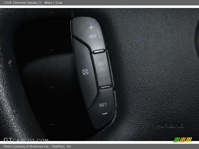 White / Gray 2006 Chevrolet Impala LT