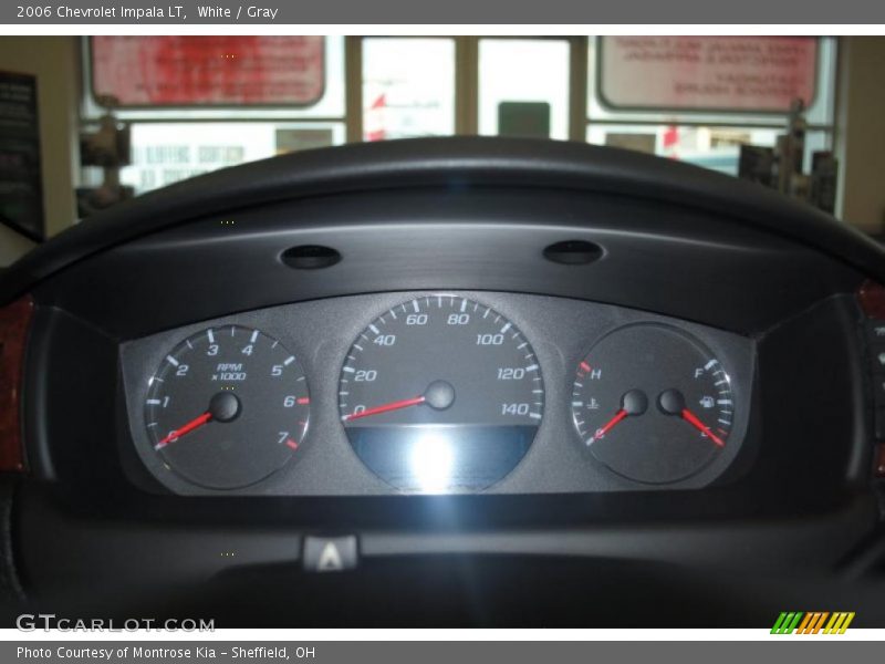 White / Gray 2006 Chevrolet Impala LT