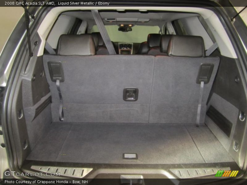 Liquid Silver Metallic / Ebony 2008 GMC Acadia SLT AWD