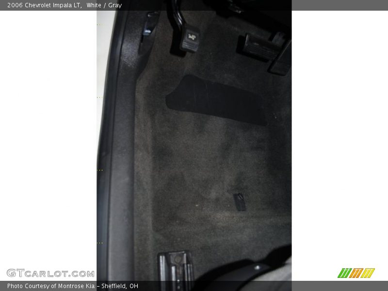 White / Gray 2006 Chevrolet Impala LT