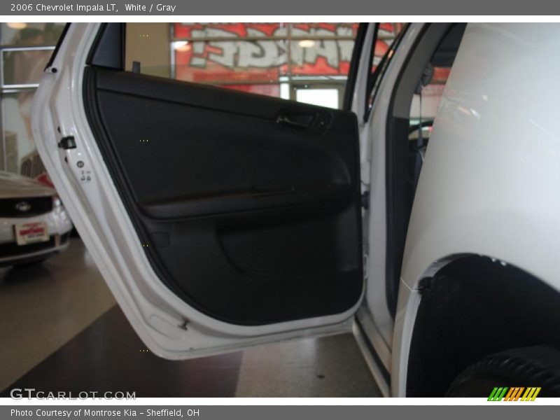White / Gray 2006 Chevrolet Impala LT