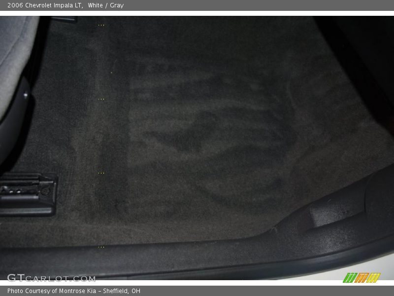 White / Gray 2006 Chevrolet Impala LT