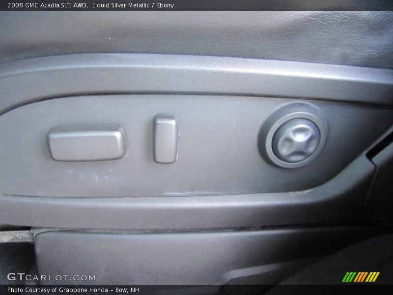 Liquid Silver Metallic / Ebony 2008 GMC Acadia SLT AWD