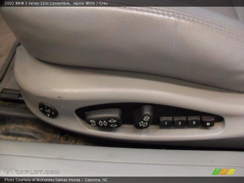 Alpine White / Grey 2002 BMW 3 Series 330i Convertible