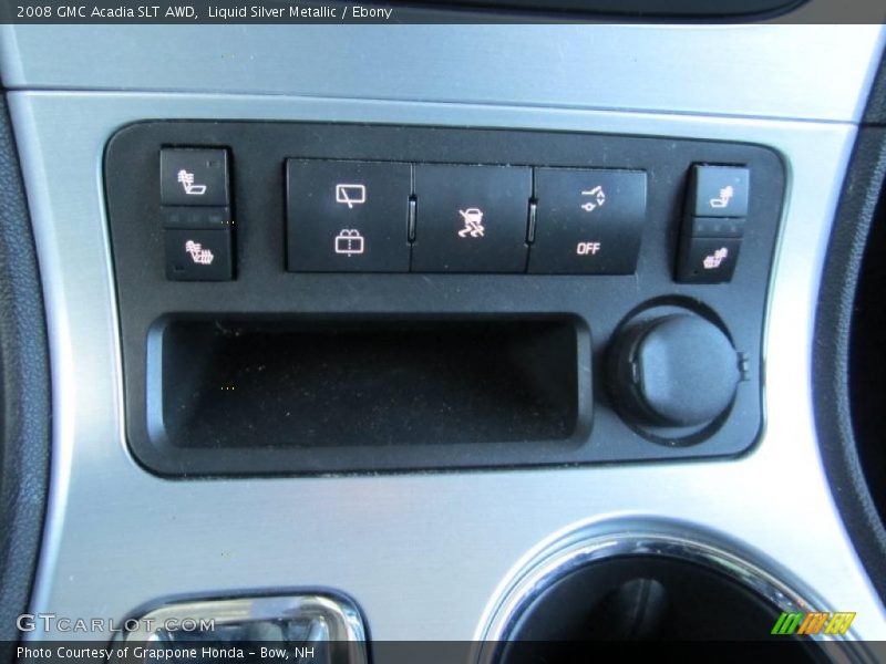 Liquid Silver Metallic / Ebony 2008 GMC Acadia SLT AWD
