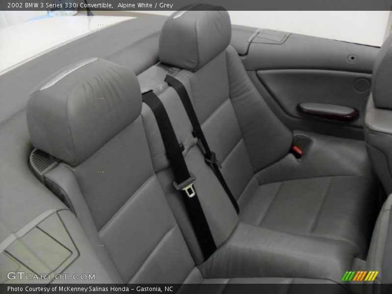 Alpine White / Grey 2002 BMW 3 Series 330i Convertible