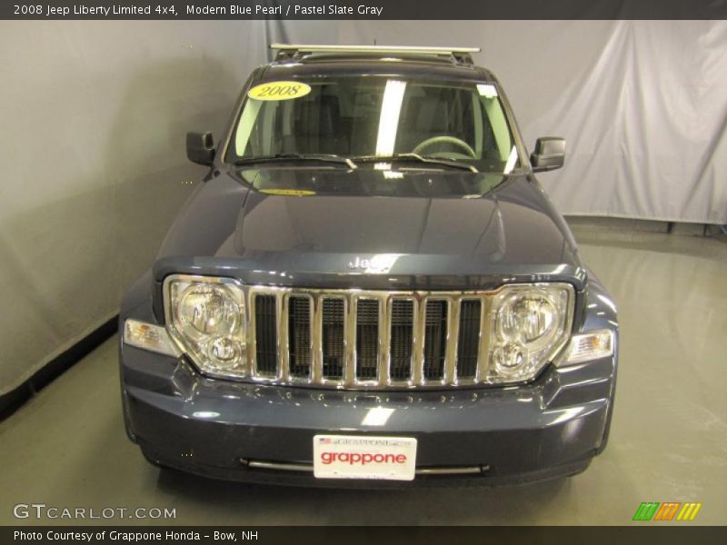 Modern Blue Pearl / Pastel Slate Gray 2008 Jeep Liberty Limited 4x4