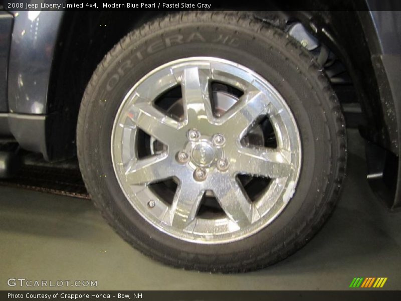 Modern Blue Pearl / Pastel Slate Gray 2008 Jeep Liberty Limited 4x4