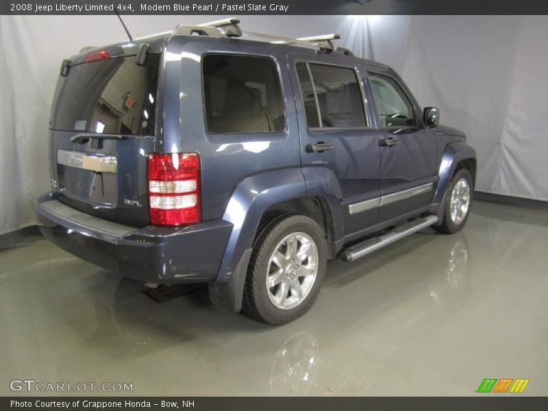 Modern Blue Pearl / Pastel Slate Gray 2008 Jeep Liberty Limited 4x4