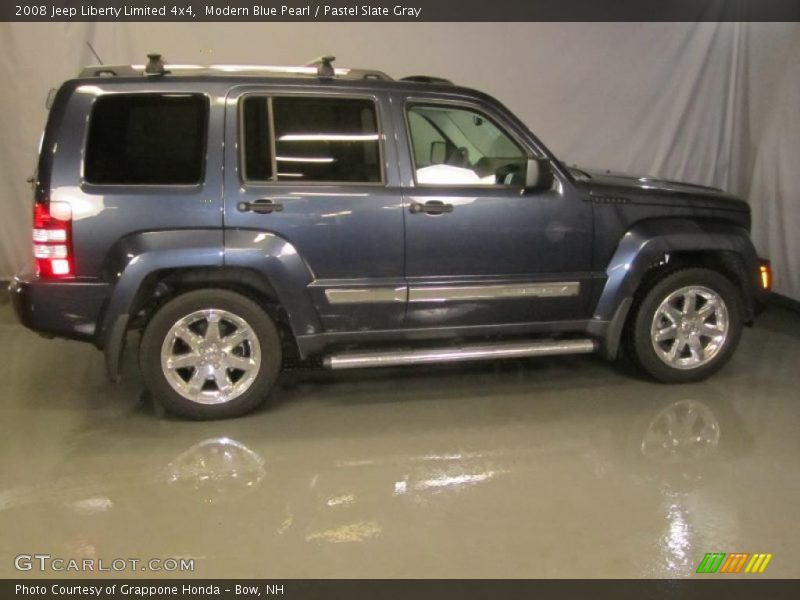 Modern Blue Pearl / Pastel Slate Gray 2008 Jeep Liberty Limited 4x4
