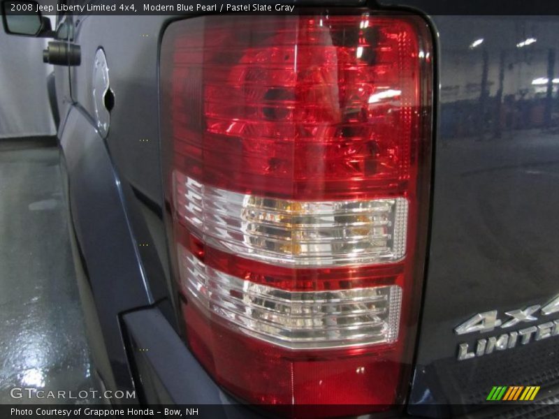 Modern Blue Pearl / Pastel Slate Gray 2008 Jeep Liberty Limited 4x4