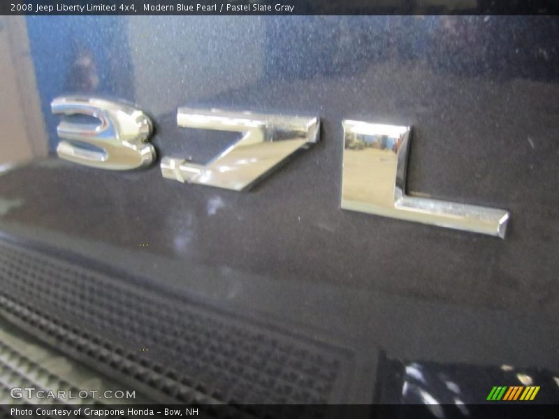 Modern Blue Pearl / Pastel Slate Gray 2008 Jeep Liberty Limited 4x4