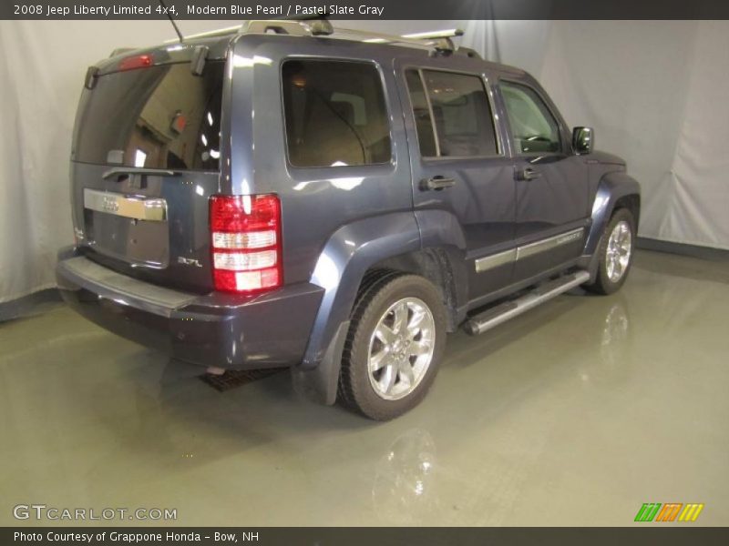 Modern Blue Pearl / Pastel Slate Gray 2008 Jeep Liberty Limited 4x4