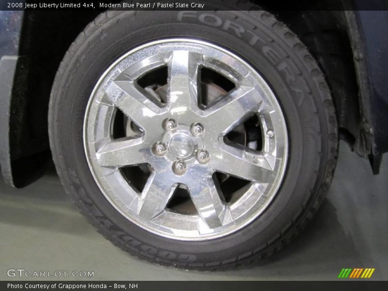 Modern Blue Pearl / Pastel Slate Gray 2008 Jeep Liberty Limited 4x4