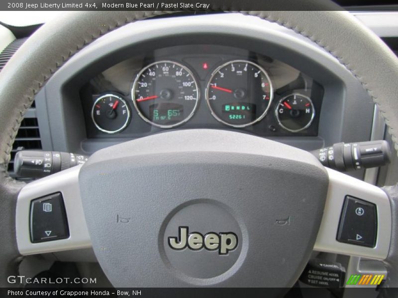 Modern Blue Pearl / Pastel Slate Gray 2008 Jeep Liberty Limited 4x4