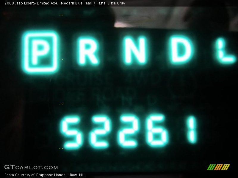Modern Blue Pearl / Pastel Slate Gray 2008 Jeep Liberty Limited 4x4
