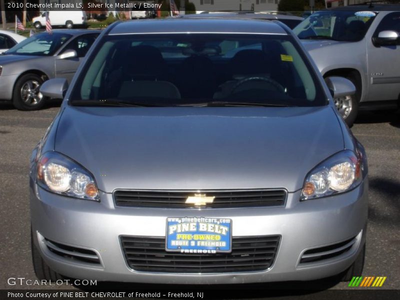 Silver Ice Metallic / Ebony 2010 Chevrolet Impala LS