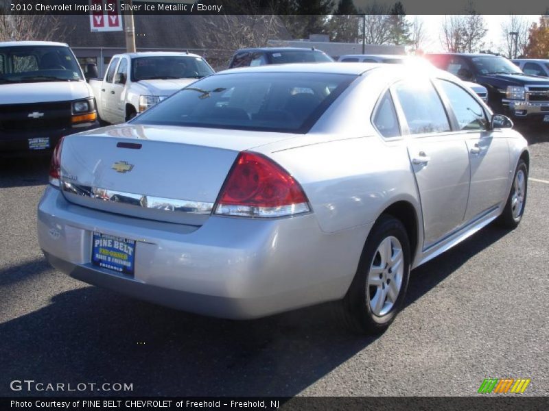 Silver Ice Metallic / Ebony 2010 Chevrolet Impala LS