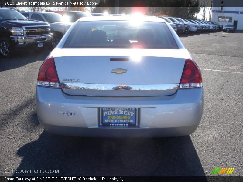 Silver Ice Metallic / Ebony 2010 Chevrolet Impala LS