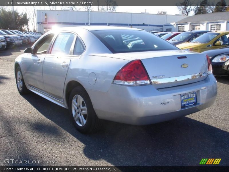 Silver Ice Metallic / Ebony 2010 Chevrolet Impala LS