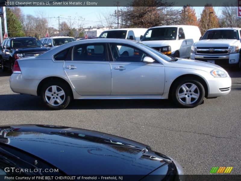 Silver Ice Metallic / Ebony 2010 Chevrolet Impala LS