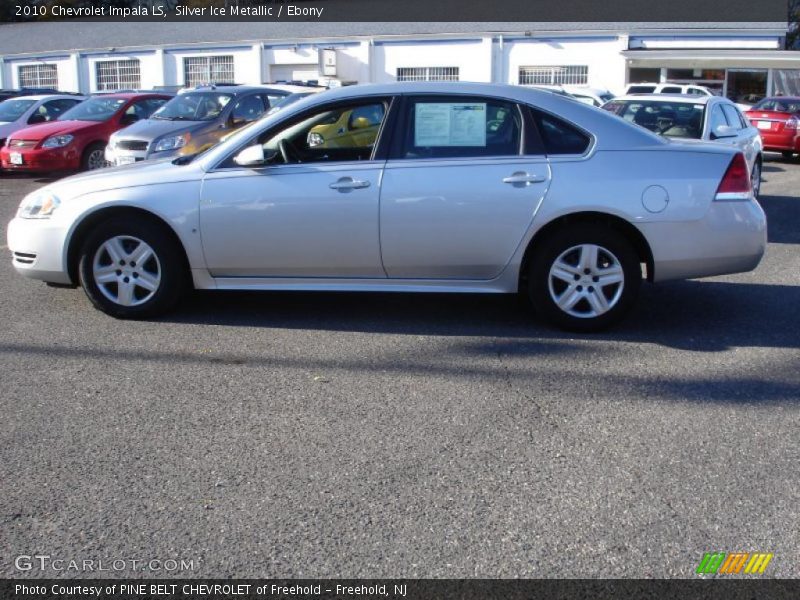 Silver Ice Metallic / Ebony 2010 Chevrolet Impala LS