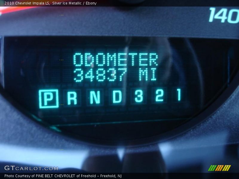 Silver Ice Metallic / Ebony 2010 Chevrolet Impala LS