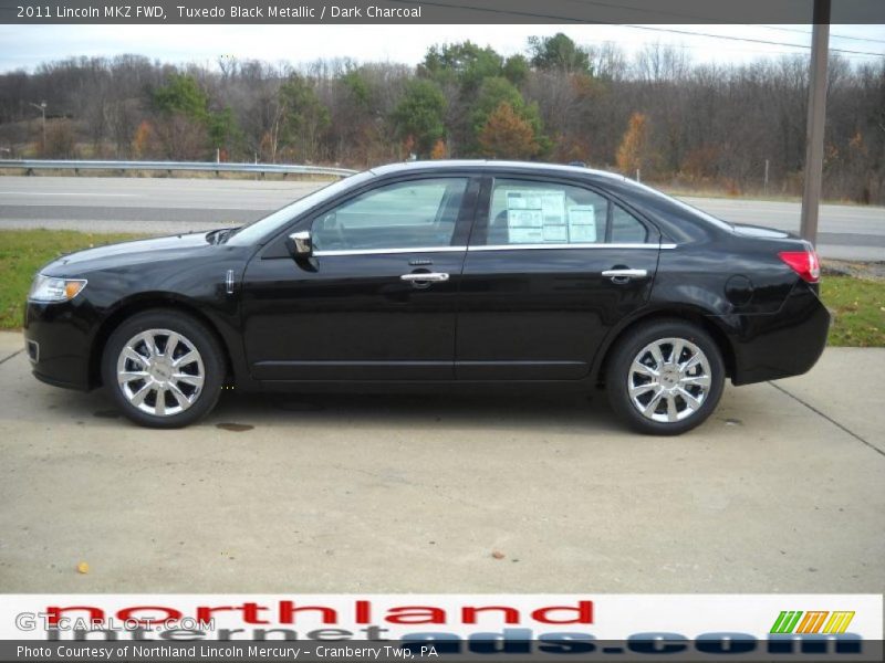 Tuxedo Black Metallic / Dark Charcoal 2011 Lincoln MKZ FWD