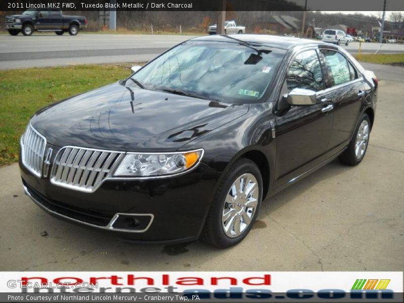 Tuxedo Black Metallic / Dark Charcoal 2011 Lincoln MKZ FWD