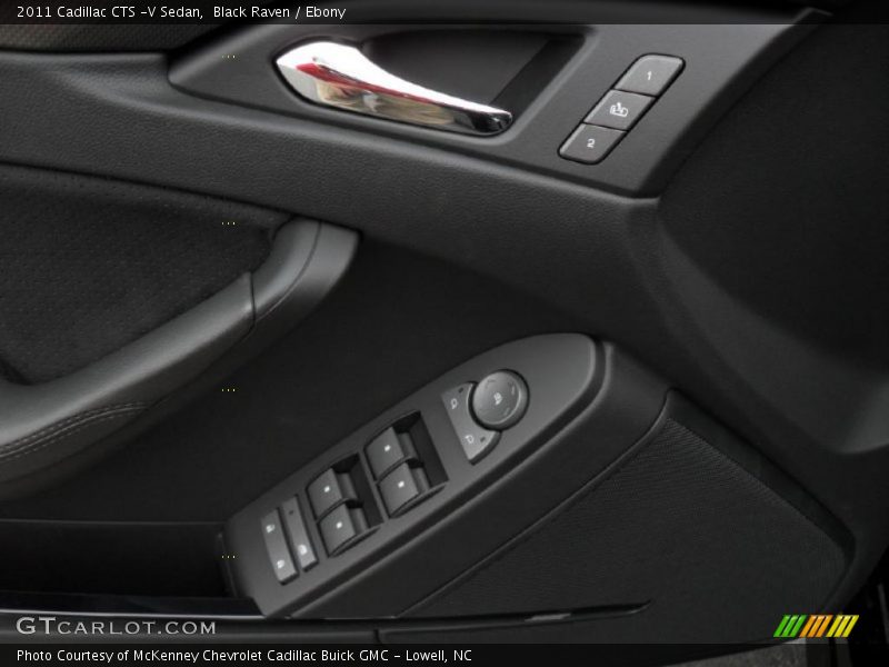 Controls of 2011 CTS -V Sedan