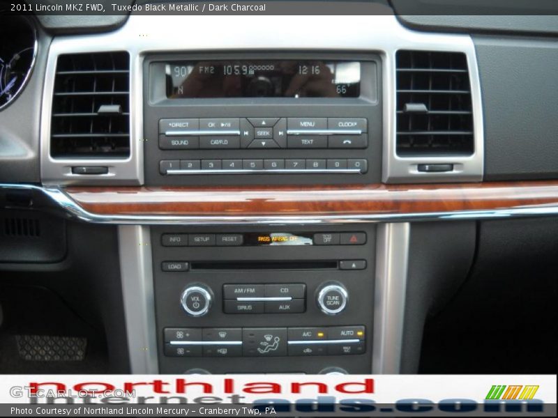 Tuxedo Black Metallic / Dark Charcoal 2011 Lincoln MKZ FWD