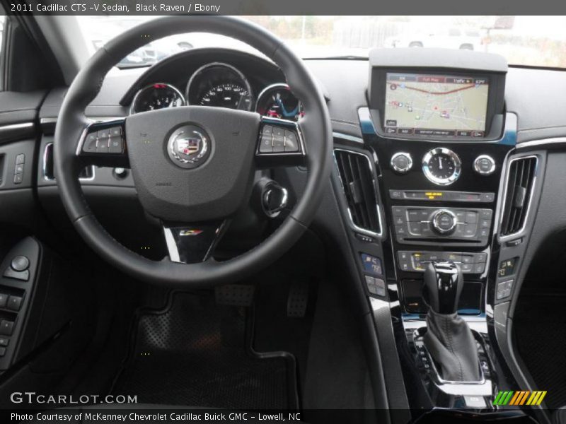 Dashboard of 2011 CTS -V Sedan