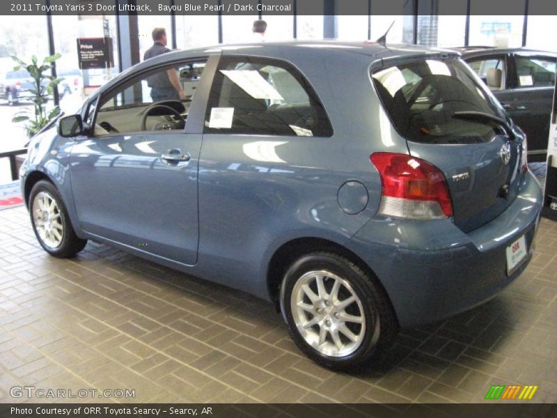  2011 Yaris 3 Door Liftback Bayou Blue Pearl