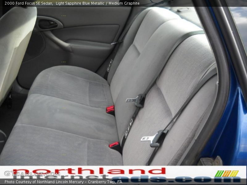 Light Sapphire Blue Metallic / Medium Graphite 2000 Ford Focus SE Sedan