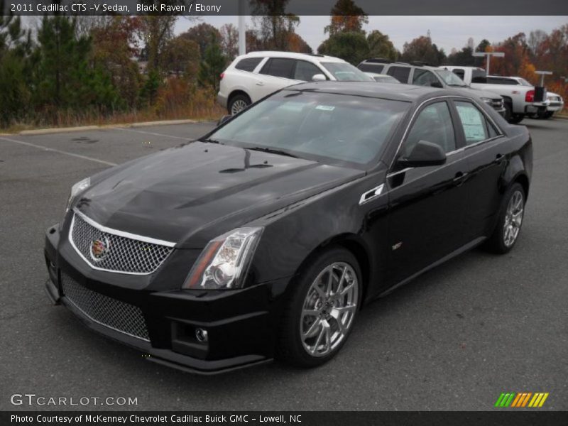 Front 3/4 View of 2011 CTS -V Sedan