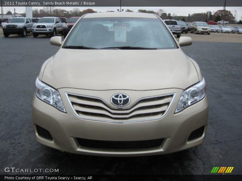 Sandy Beach Metallic / Bisque 2011 Toyota Camry