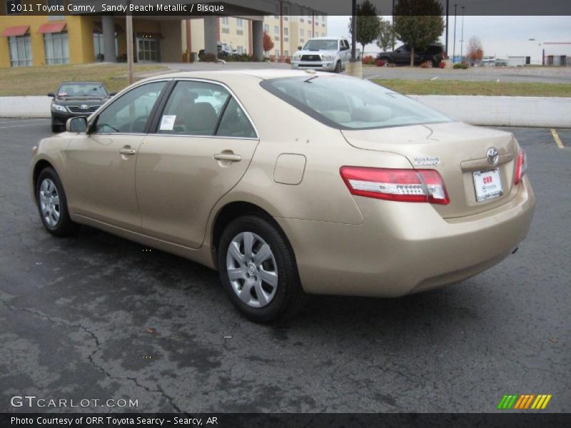 Sandy Beach Metallic / Bisque 2011 Toyota Camry