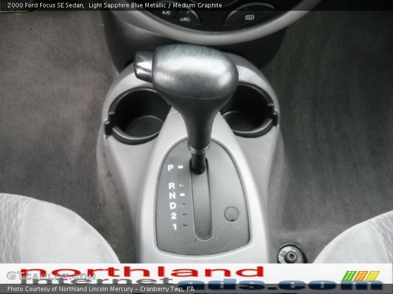 Light Sapphire Blue Metallic / Medium Graphite 2000 Ford Focus SE Sedan