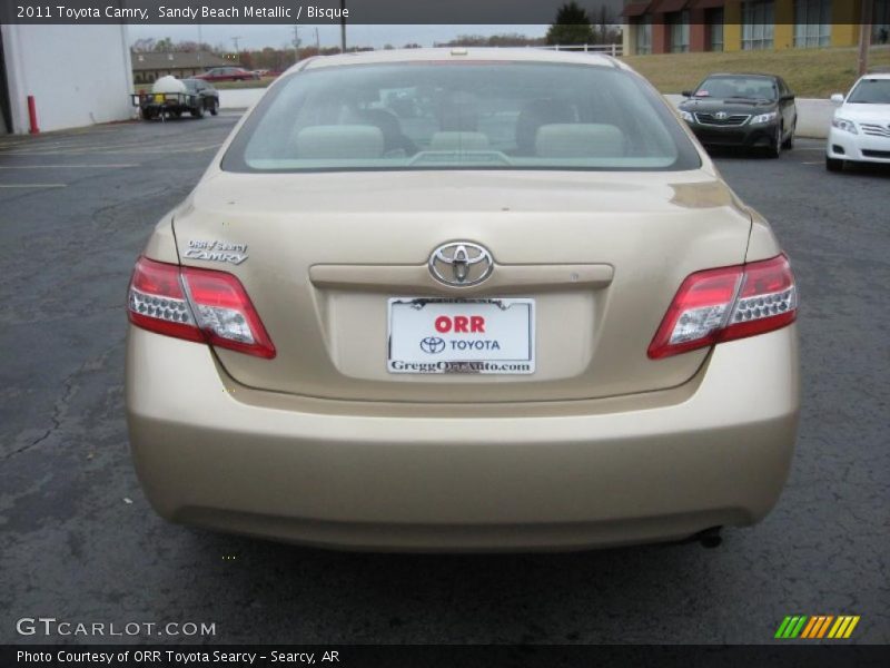 Sandy Beach Metallic / Bisque 2011 Toyota Camry