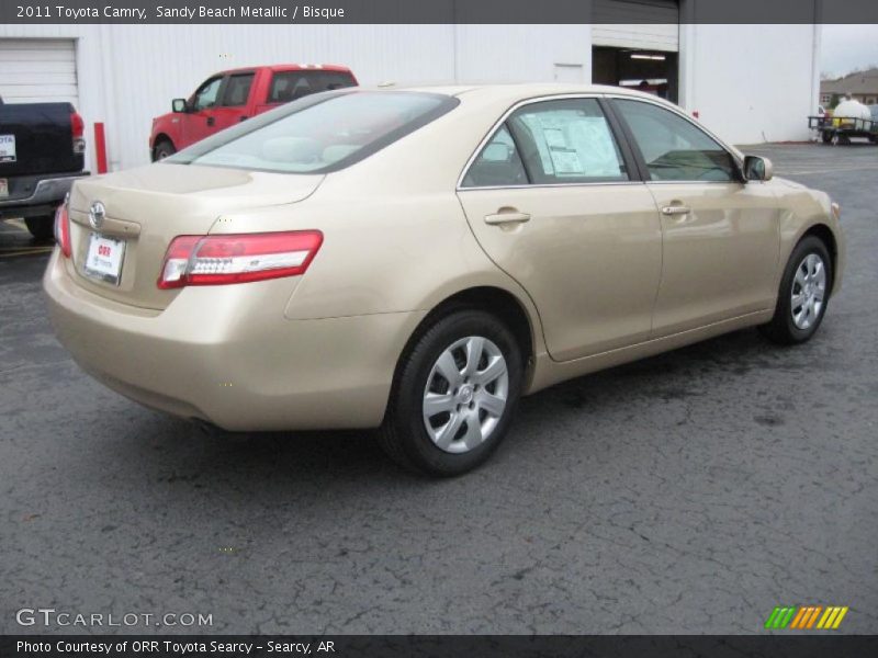Sandy Beach Metallic / Bisque 2011 Toyota Camry