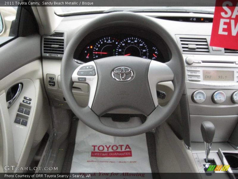 Sandy Beach Metallic / Bisque 2011 Toyota Camry