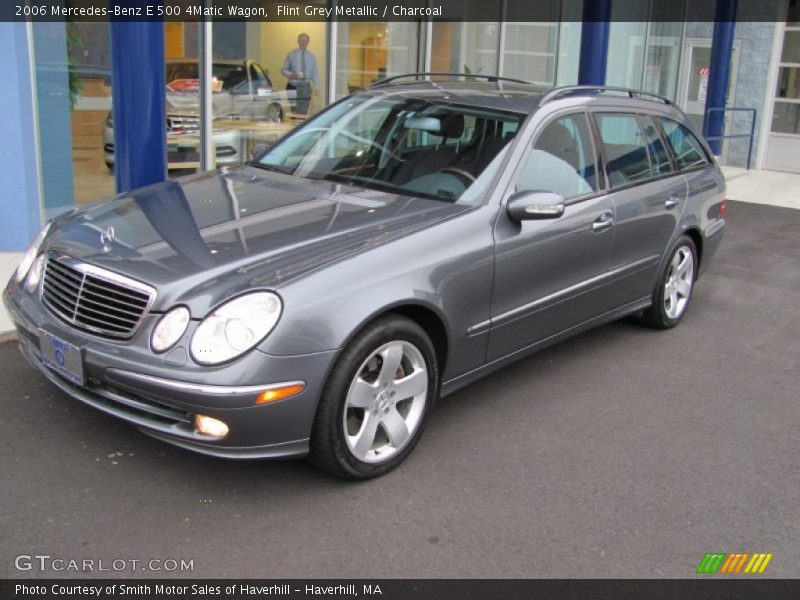 Flint Grey Metallic / Charcoal 2006 Mercedes-Benz E 500 4Matic Wagon
