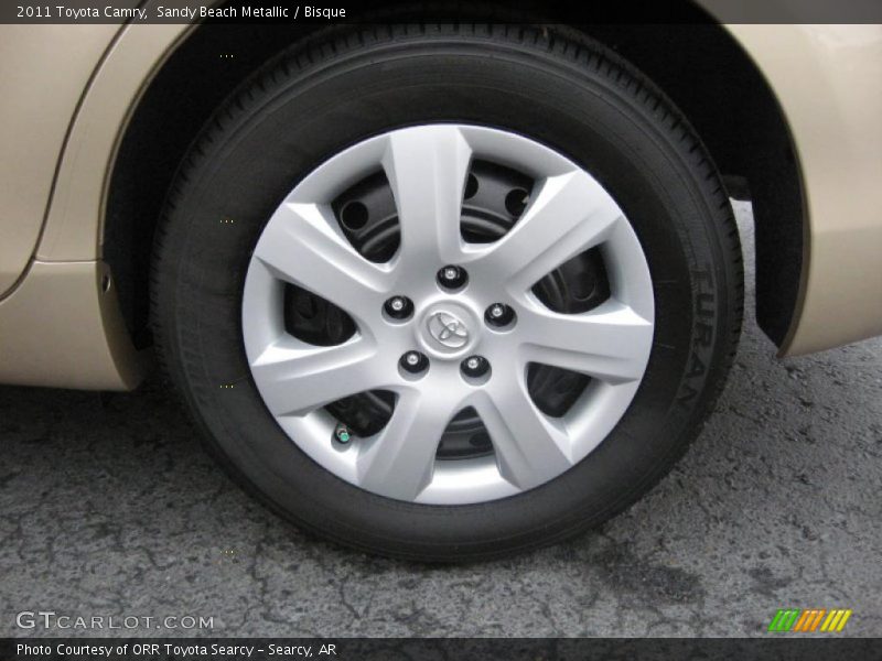 Sandy Beach Metallic / Bisque 2011 Toyota Camry