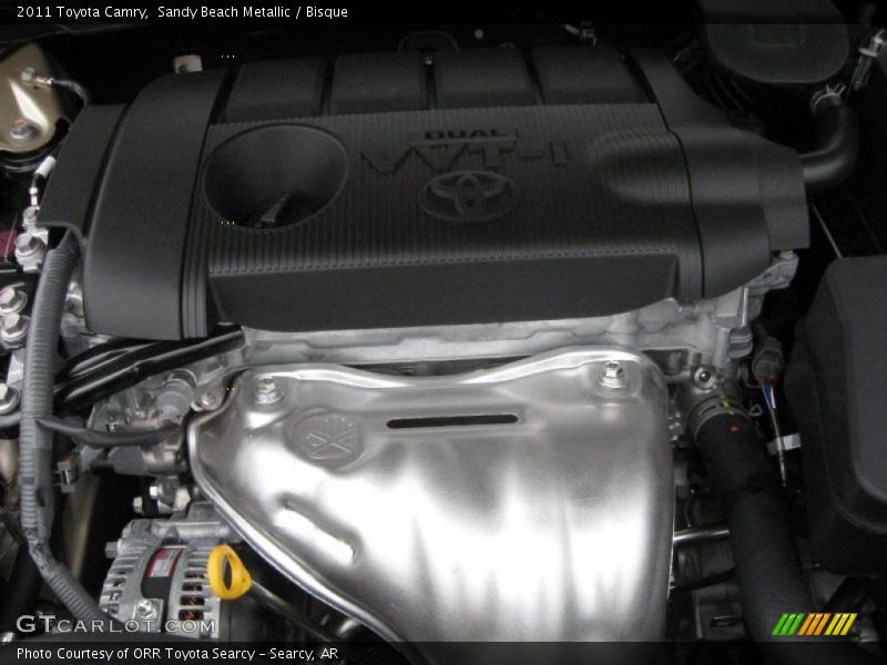 Sandy Beach Metallic / Bisque 2011 Toyota Camry