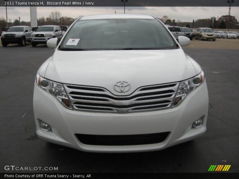 Blizzard Pearl White / Ivory 2011 Toyota Venza I4
