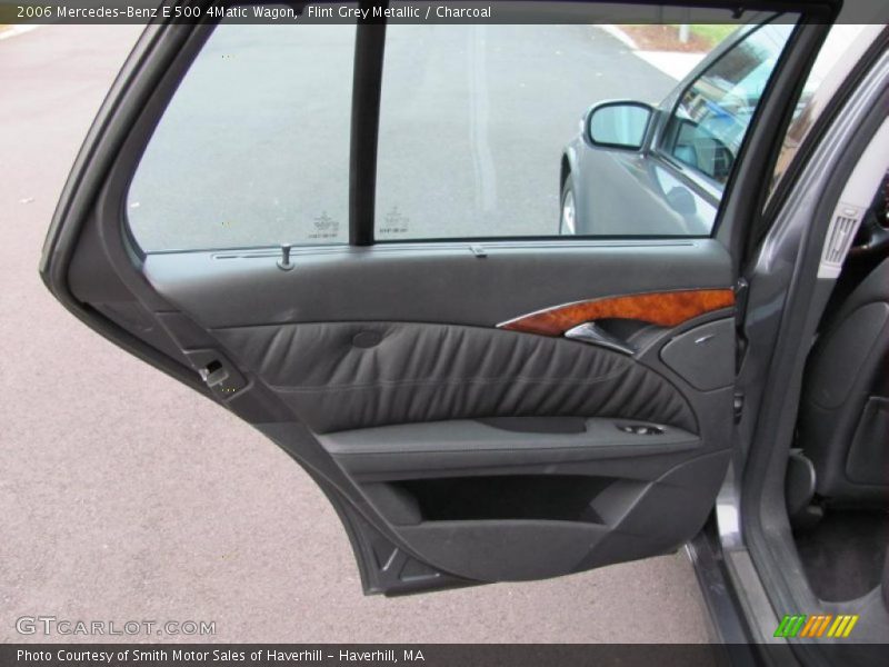 Flint Grey Metallic / Charcoal 2006 Mercedes-Benz E 500 4Matic Wagon