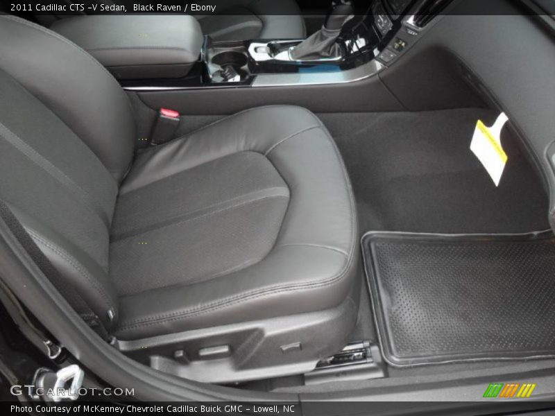  2011 CTS -V Sedan Ebony Interior